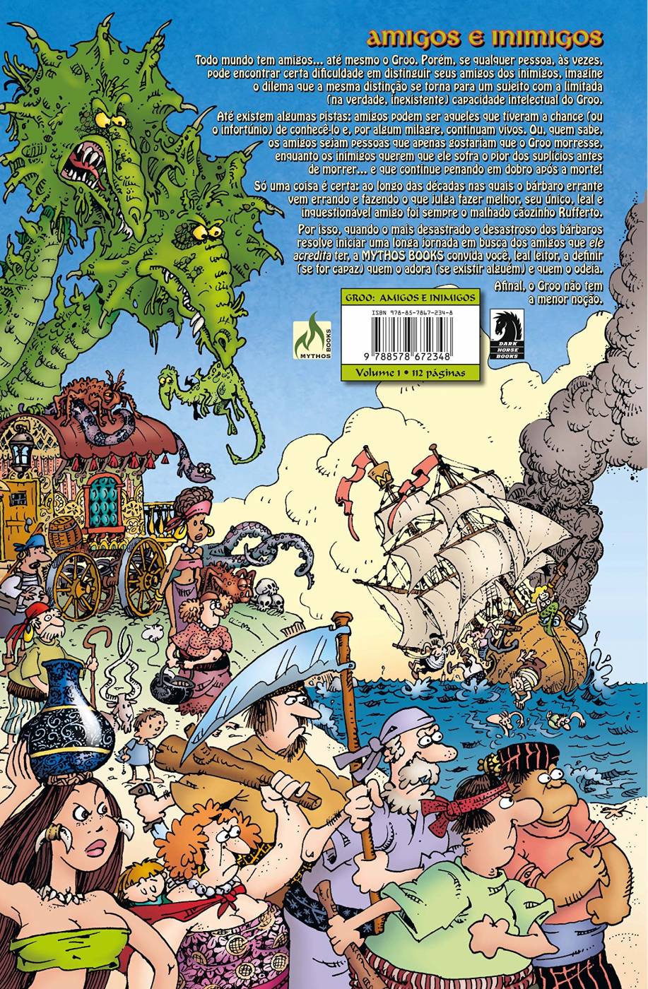 Groo - Amigos e Inimigos Vol.1 - Sergio Aragonés