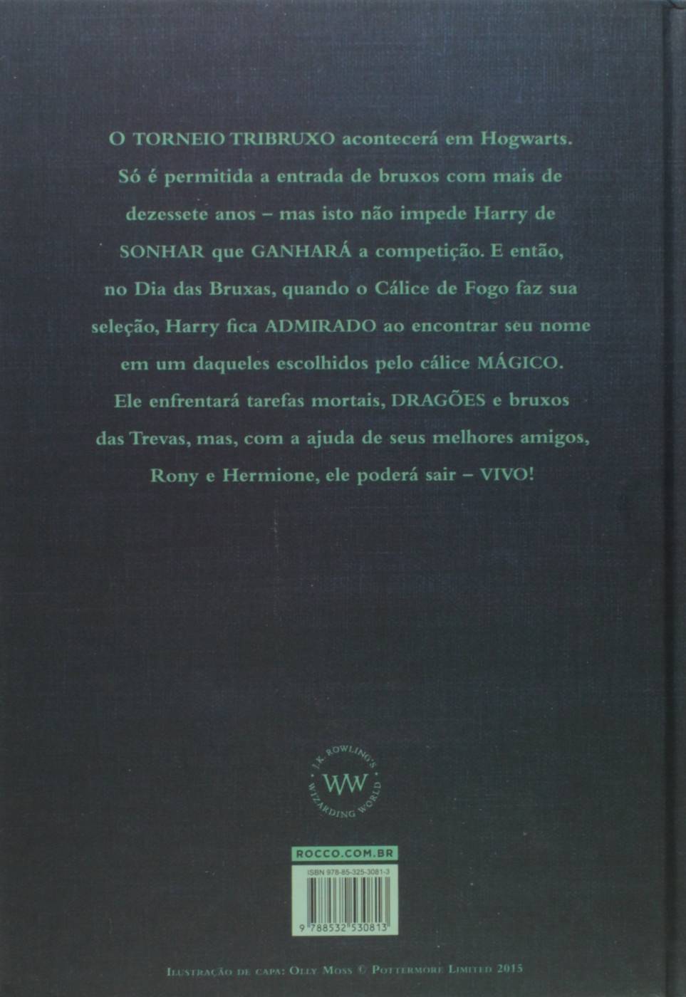 Harry Potter e o Cálice de Fogo - J. K. Rowling (Capa Dura)