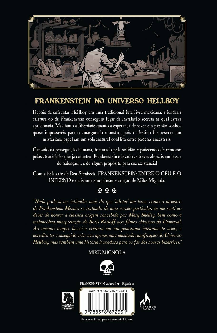 Hellboy apresenta: Frankenstein - Entre o Céu e o Inferno