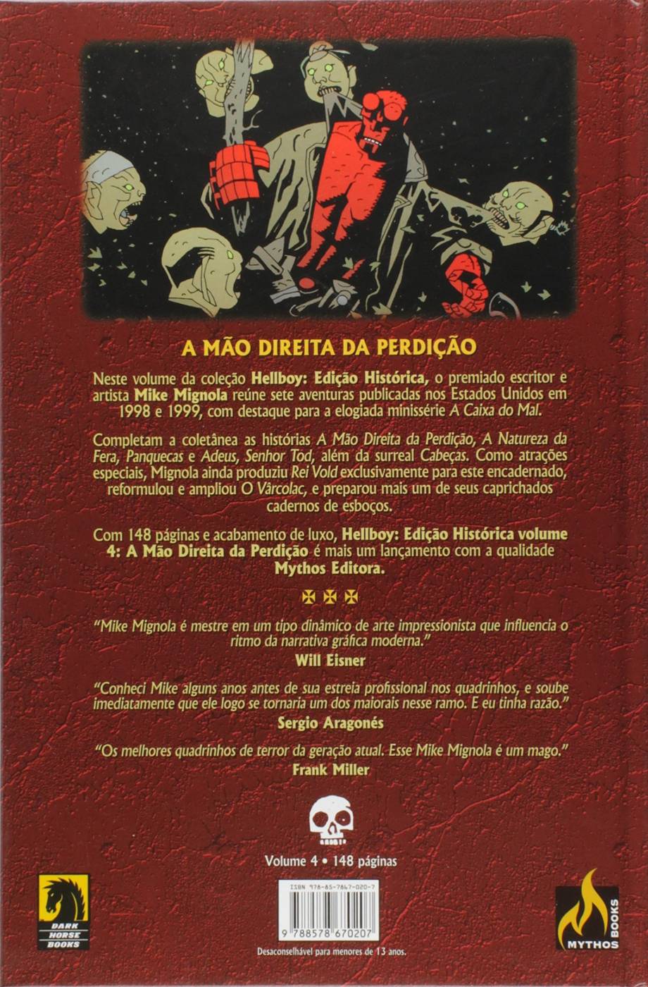 Hellboy - Edição Histórica - Vol.4 - A Mão Direita da Perdição