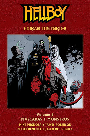 Hellboy - Edição Histórica - Vol.5 - Máscaras e Monstros