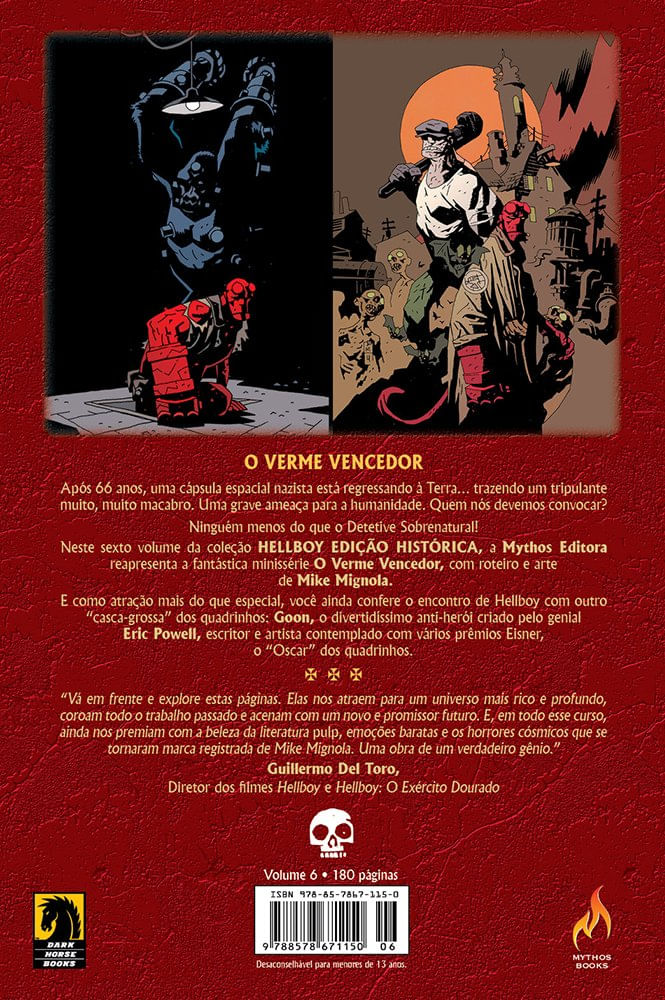 Hellboy - Edição Histórica - Vol.6 - O Verme Vencedor e Goon & Hellboy