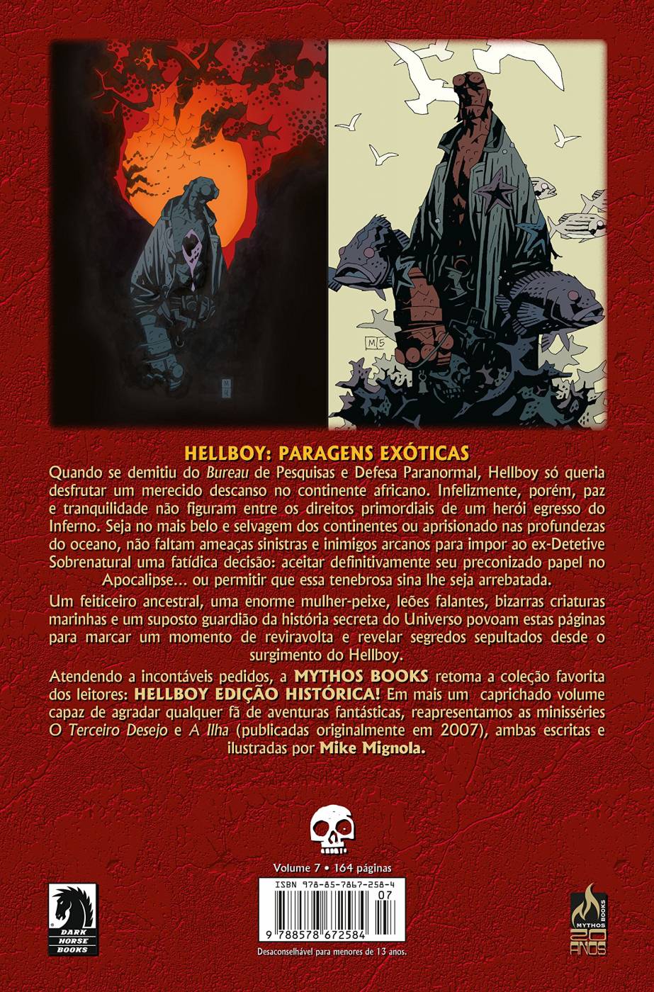 Hellboy - Edição Histórica - Vol.7 - Paragens Exóticas