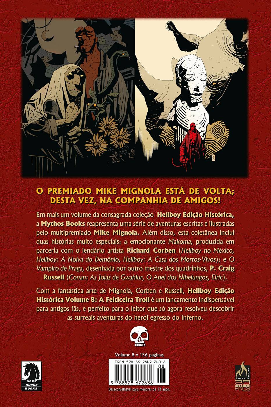 Hellboy - Edição Histórica - Vol.8 - A Feiticeira Troll