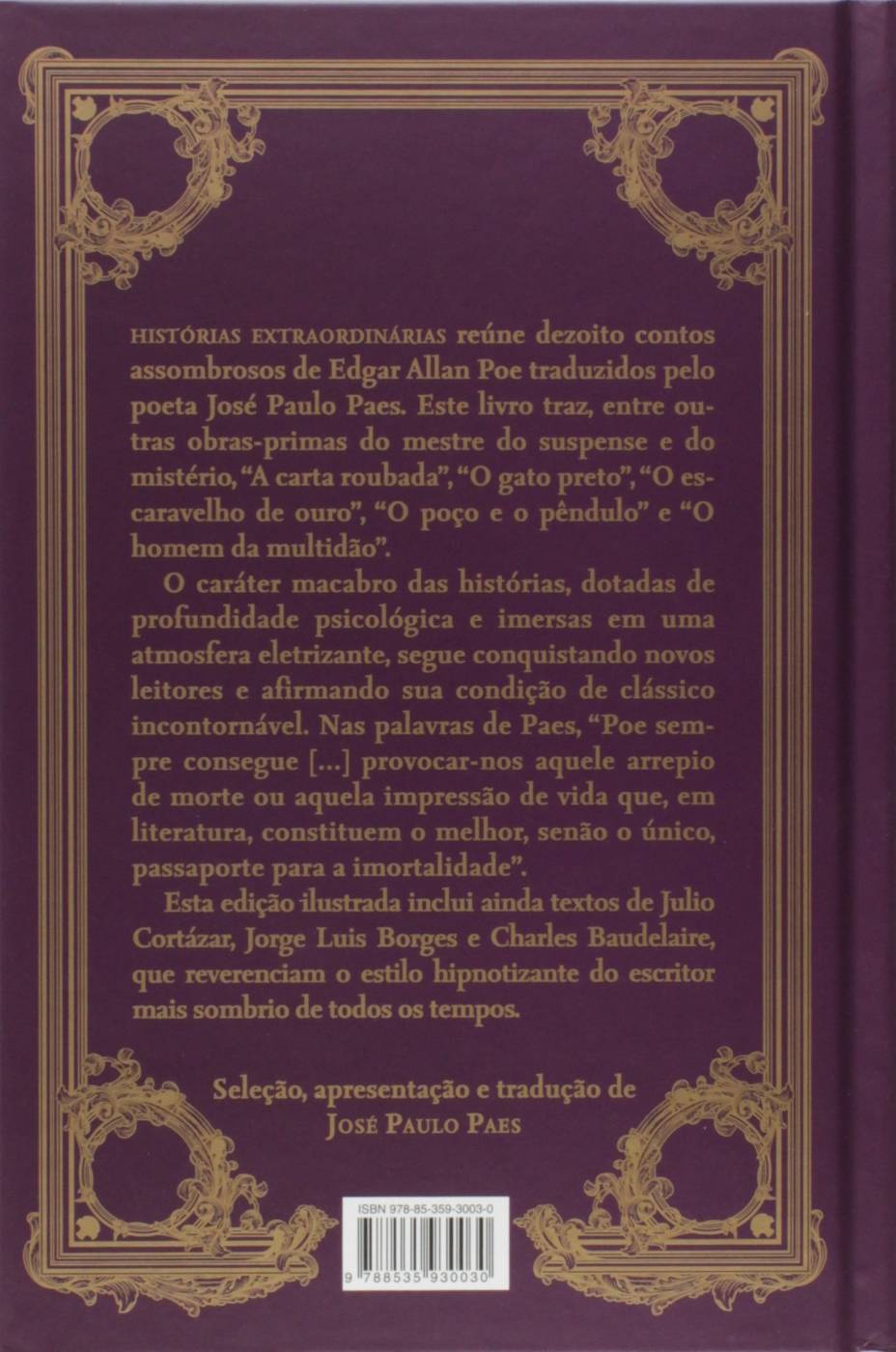 Histórias Extraordinárias - Edgar Allan Poe