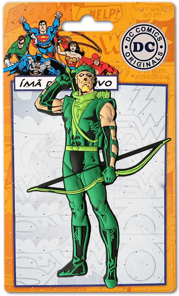 Imã Decorativo - DC - Arqueiro Verde