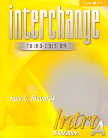 Interchange - Third Edition - Intro A - Workbook