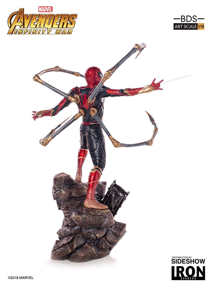 Iron Spider-man 1/10 BDS - Avengers: Infinity War - Iron Studios