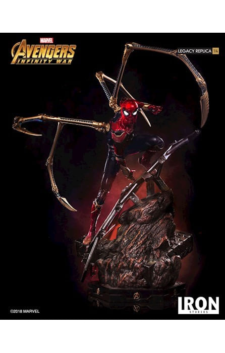 Iron Spider-man Legacy Replica 1/4 - Avengers: Infinity War - Iron Studios