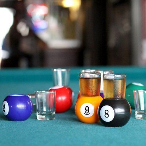 Jogo De Copos Shot Sinuca