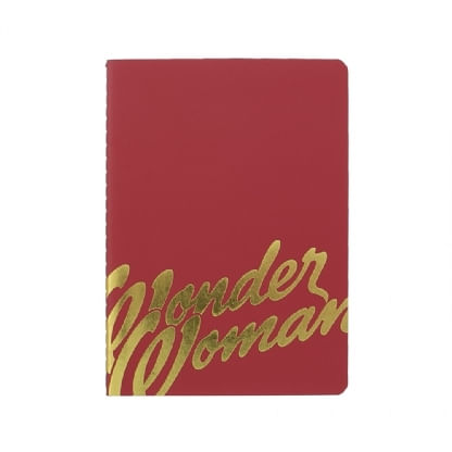 kit 3 Caderneta Mulher Maravilha