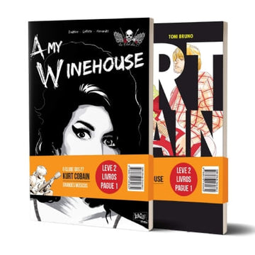 Kit Clube Dos 27: Amy Winehouse E Kurt Cobain