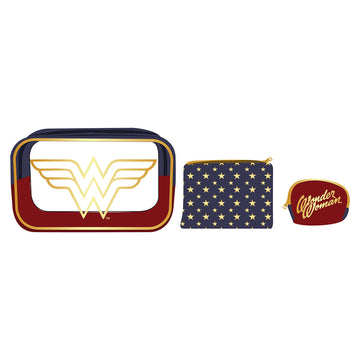 Kit Necessaire Plático WW Core Gold Logo