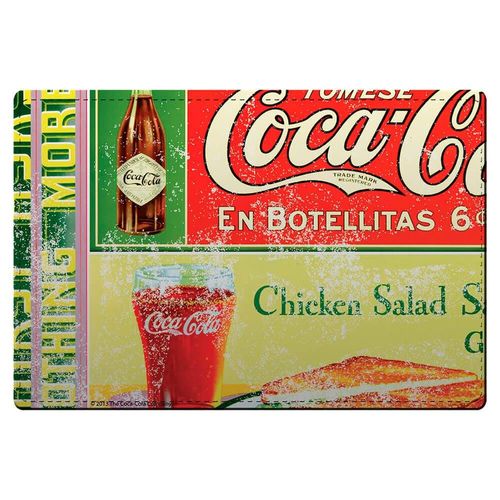 Kit para Mesa (Jogo Americano) - Coca Cola Home Collection,  + 2 Porta Copos
