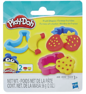 Kit Play Doh Moldes Diversos Formas Divertidas -  Formas Afrutadas