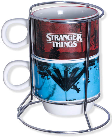 Kit Xícaras C/2pcs - Mundo Invertido