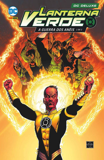 Lanterna Verde - A Guerra dos Anéis - 1 de 2 - DC Deluxe