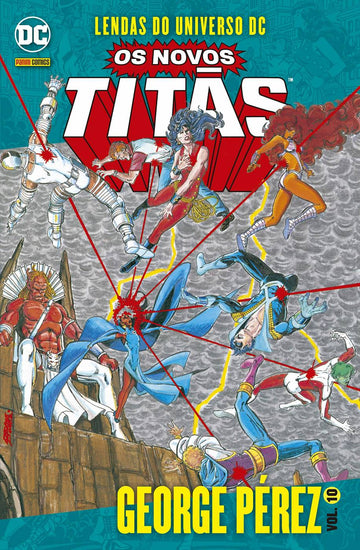 Lendas do Universo DC - Os Novos Titãs - George Pérez - Vol.10