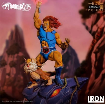Lion-O & Snarf - Thundercats - Bds Art Scale 1/10 - Iron Studios