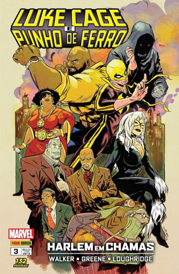 Luke Cage e Punho de Ferro - Vol. 3 - Harlem em Chamas