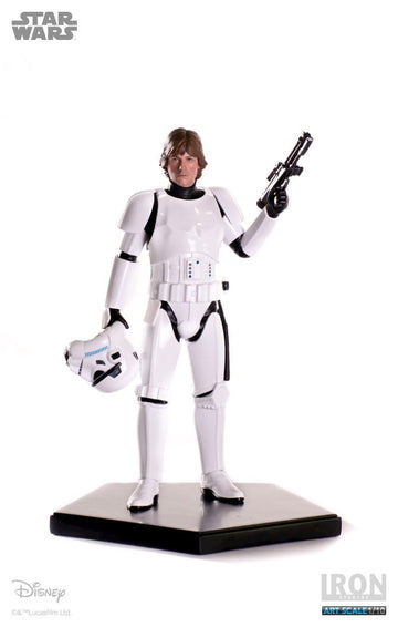 Luke Skywalker In Stormtrooper Disguise - Art Scale 1/10 - Star Wars