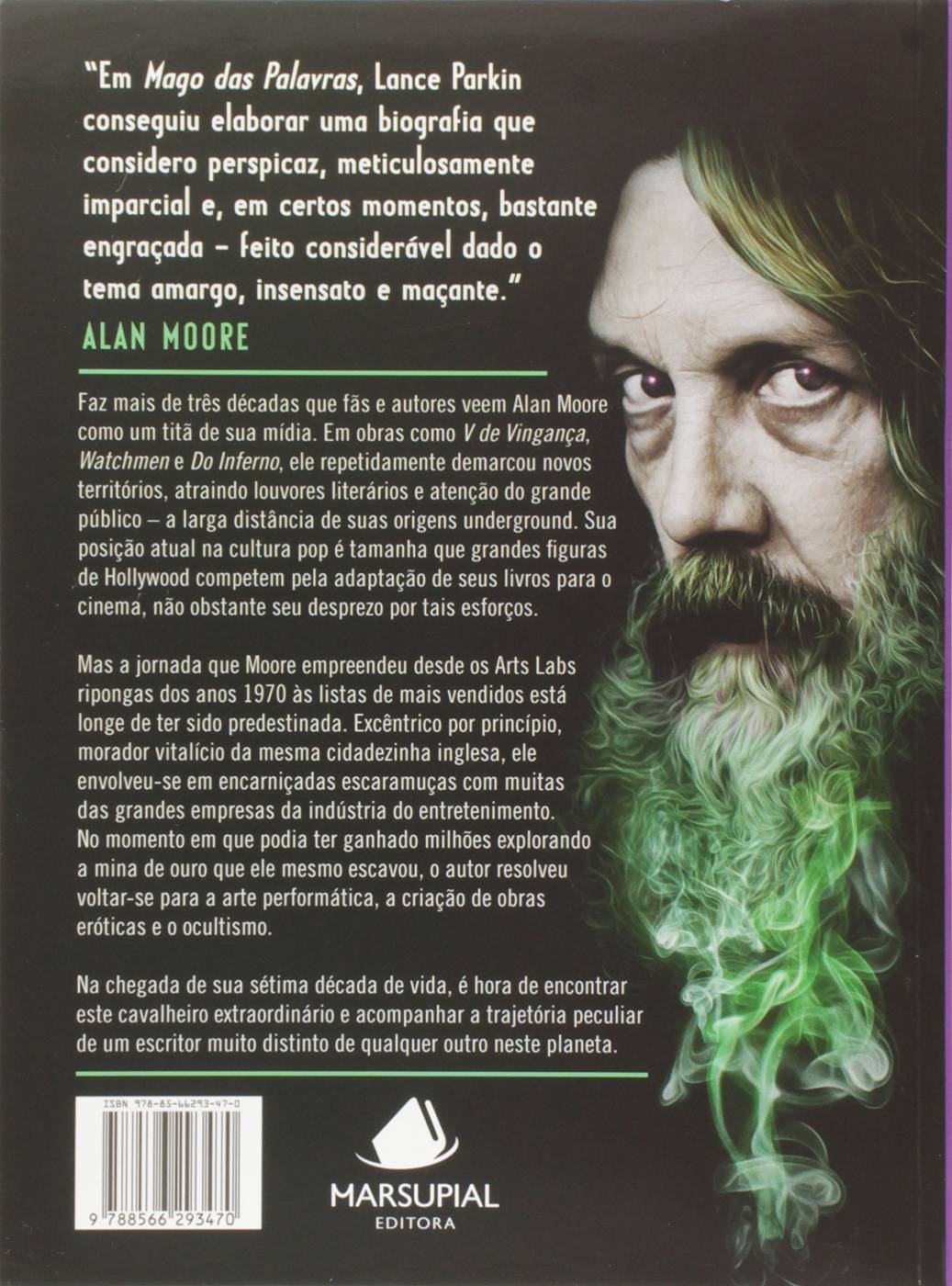 Mago das Palavras - A Vida Extraordinária de Alan Moore - Lance Parkin