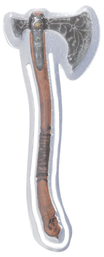 Marca Página - Leviathan Axe - God of War
