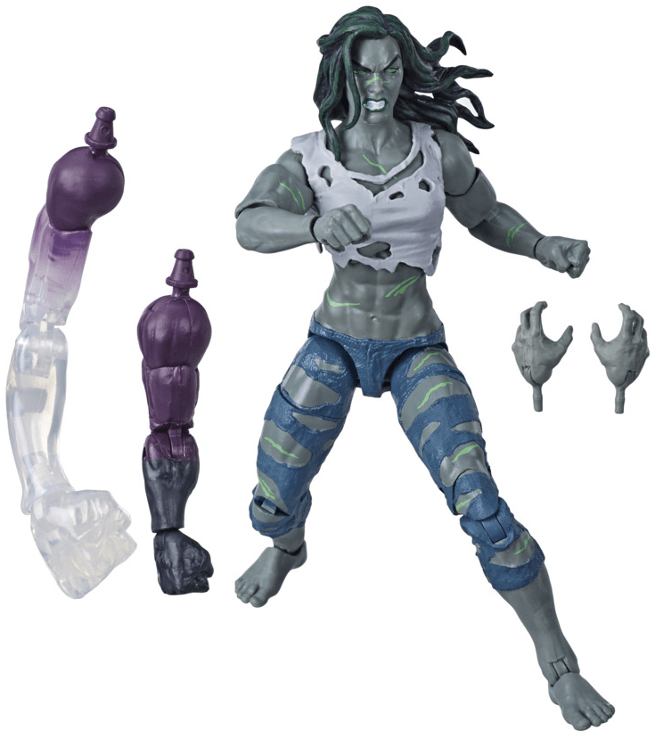 Marvel Legends Series - Fantastic Four - Hulk - She Hulk - Mulher Hulk