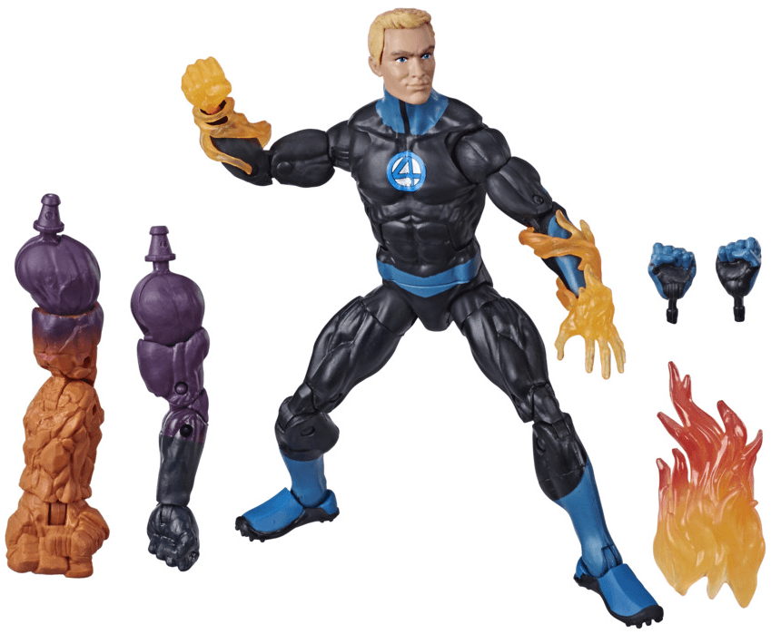 Marvel Legends Series - Fantastic Four - Human Torch - Tocha Humana