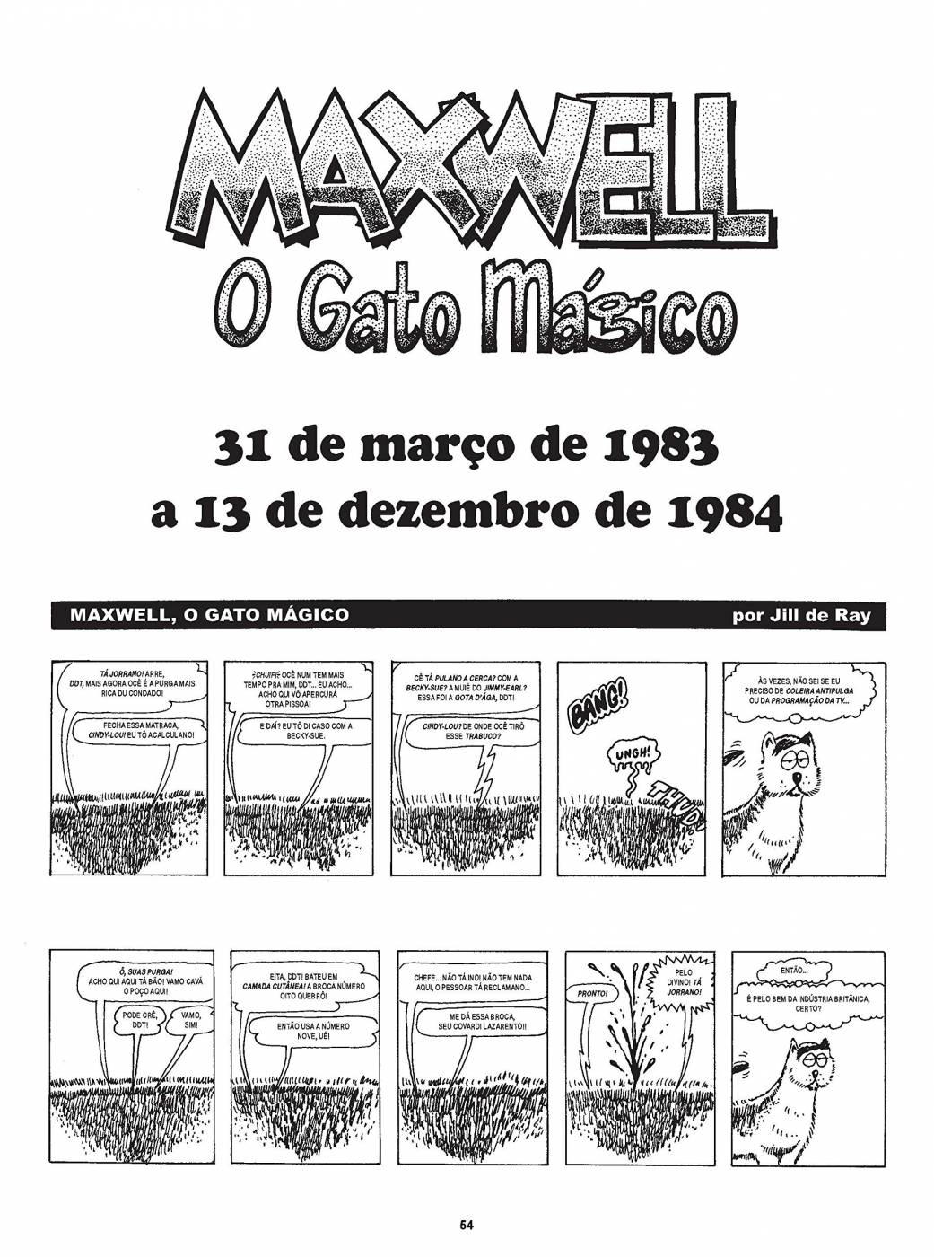 Maxwell, O Gato Mágico - Volume Único