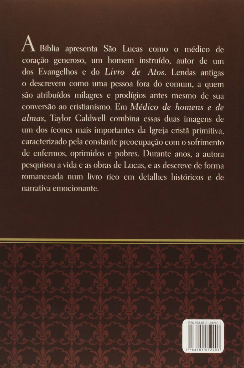 Médico de homens e de almas (Português) Capa Comum