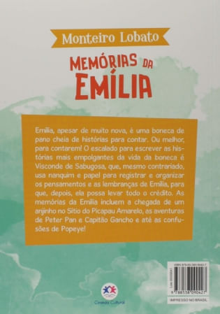 Memórias da Emília - Monteiro Lobato