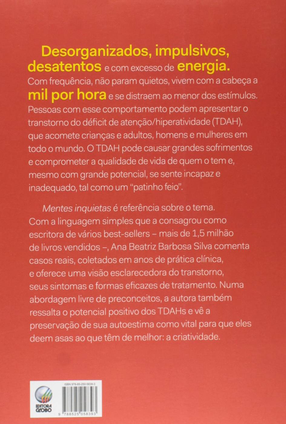 Mentes Inquietas: TDAH: desatenção, hiperatividade e impulsividade