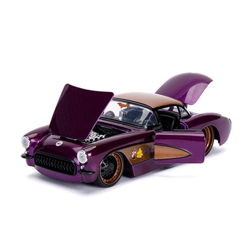 Metals Die Cast - Batgirl Chevy Corvette 1957 DC Comics