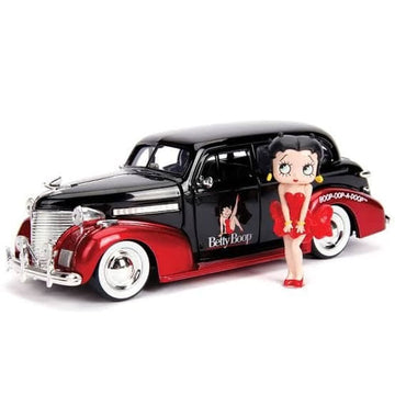 Metals Die Cast - Betty Boop 1939 Chevy Master Deluxe