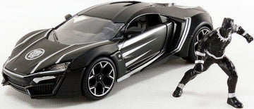 Metals Die Cast - Black Panther & Lykan Hypersport