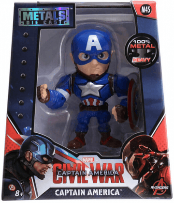 Metals Die Cast - Civil War - Captain America M45
