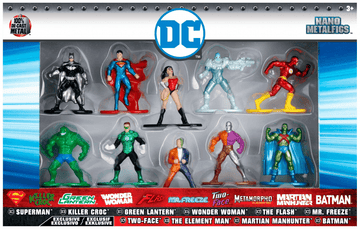 Metals Die Cast - Nano Metalfigs - DC 10-Pack