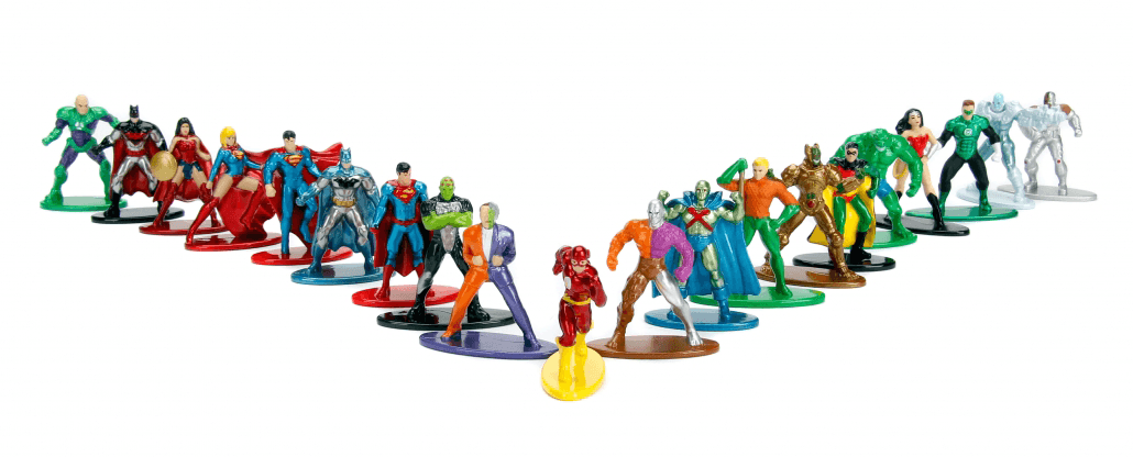 Metals Die Cast - Nano Metalfigs - DC 20-Pack