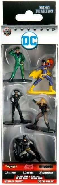 Metals Die Cast - Nano Metalfigs - DC 5 Pack