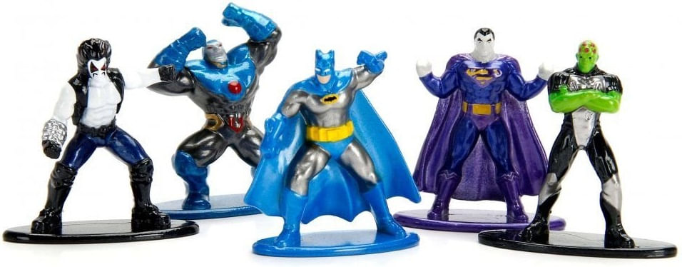 Metals Die Cast - Nano Metalfigs - DC 5 Pack B