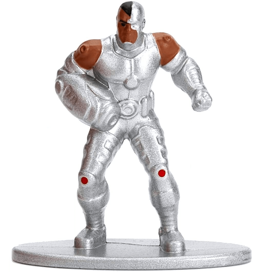 Metals Die Cast - Nano Metalfigs - DC - Cyborg