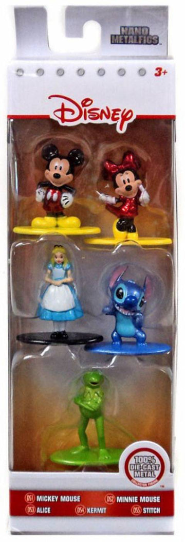 Metals Die Cast - Nano Metalfigs - Disney 5 Pack A