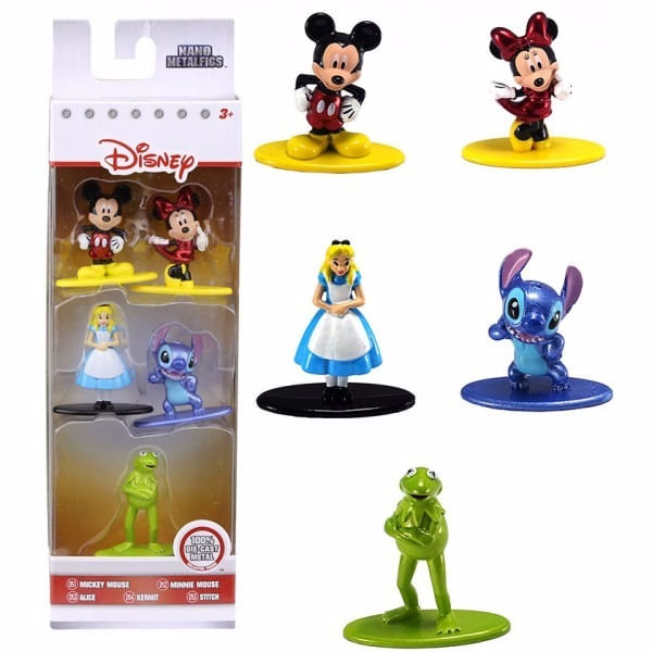 Metals Die Cast - Nano Metalfigs - Disney 5 Pack A