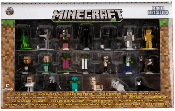 Metals Die Cast - Nano Metalfigs - Minecraft 20-Pack