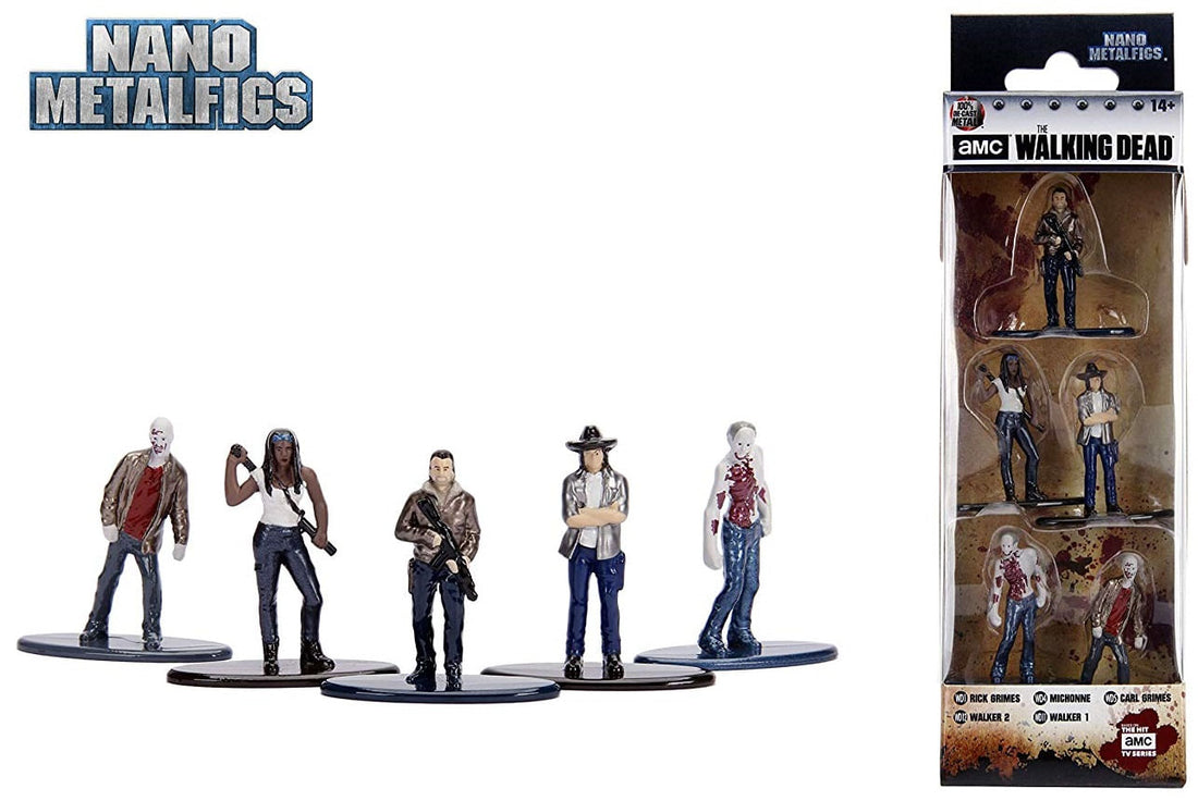 Metals Die Cast - Nano Metalfigs - The Walking Dead