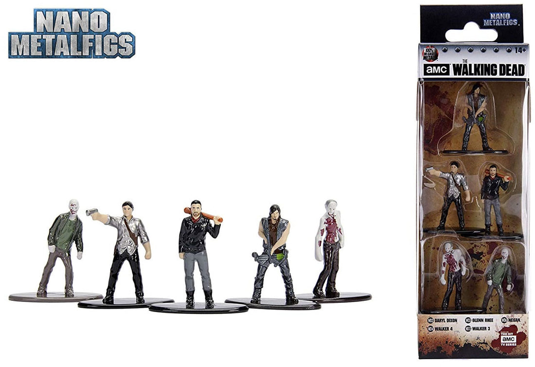 Metals Die Cast - Nano Metalfigs - The Walking Dead
