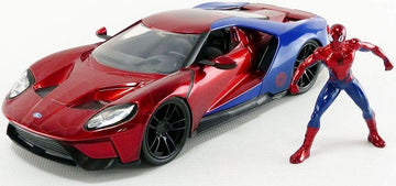 Metals Die Cast - Spider-Man & 2017 Ford GT