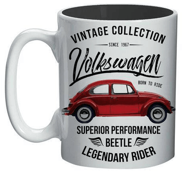 Mini Caneca VW Fusca Vintage