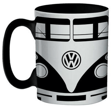 Mini Caneca VW Kombi Preta